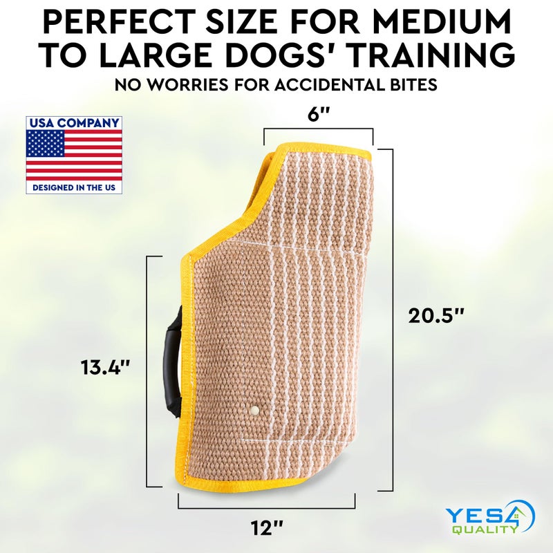 YES4QUALITY Dog Bite Sleeve, Durable Training Equipment for Medium - Large Dogs Like German Shepherds & Pitbulls, Safe & Strong Arm Padded Biting Sleeve for Canine Police & Personal Trainers - Image 3
